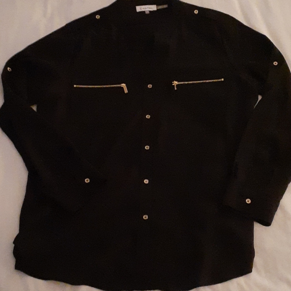 Calvin Klein vintage style blouse